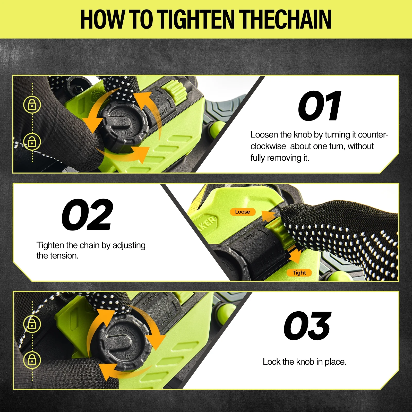 Saker 6 Inch Mini Chainsaw, 21V Upgrade Brushless Cordless Electric Chain Saw, One-Handed Rechargeable Electric Cordless Chainsaw for Tree Trimming Branch Wood Cutting(2 Batteries & 2Chains)