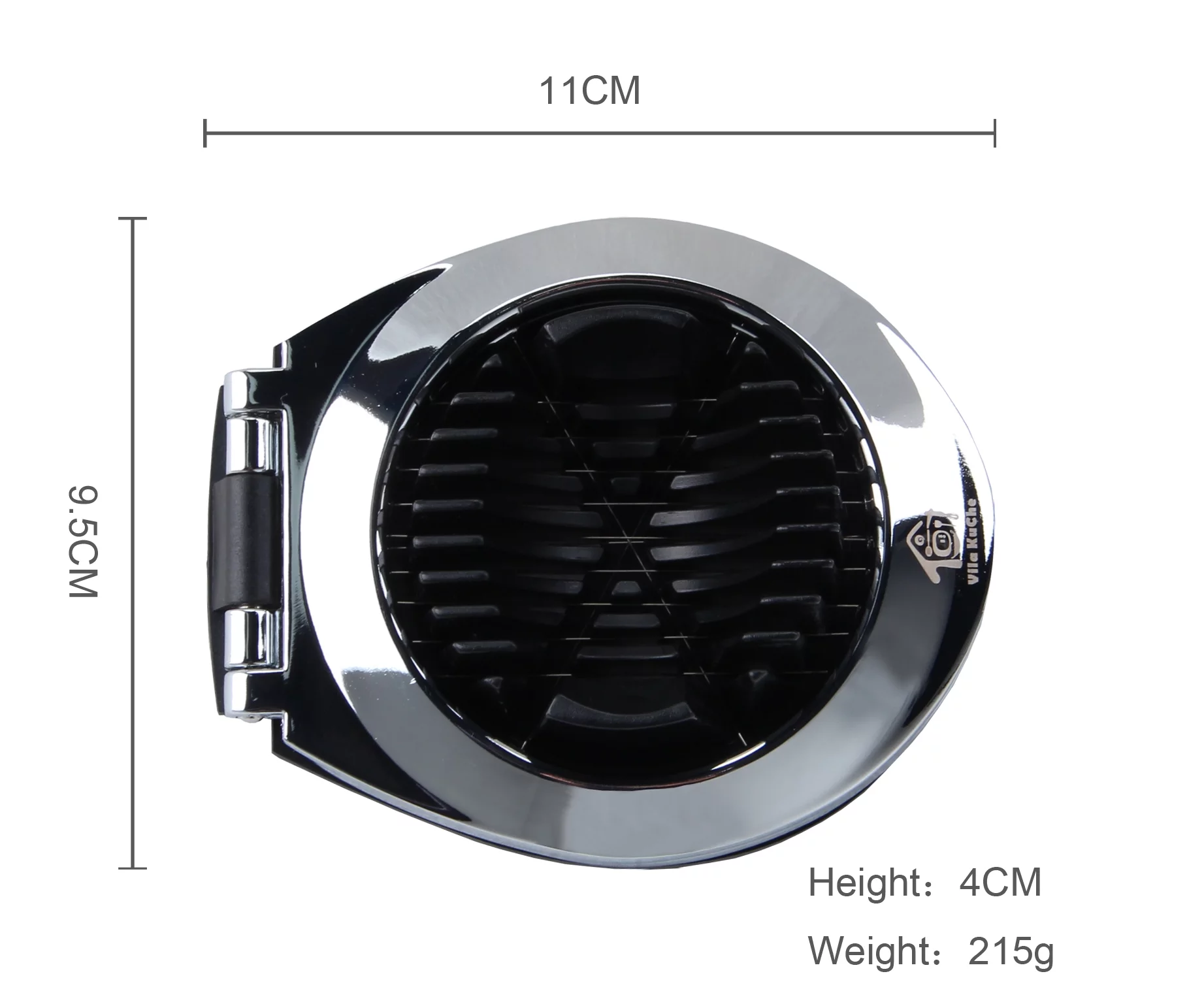 Vila KuChe Multi Function Stainless Steel Egg Slicer Knives Hard Boiled Eggs