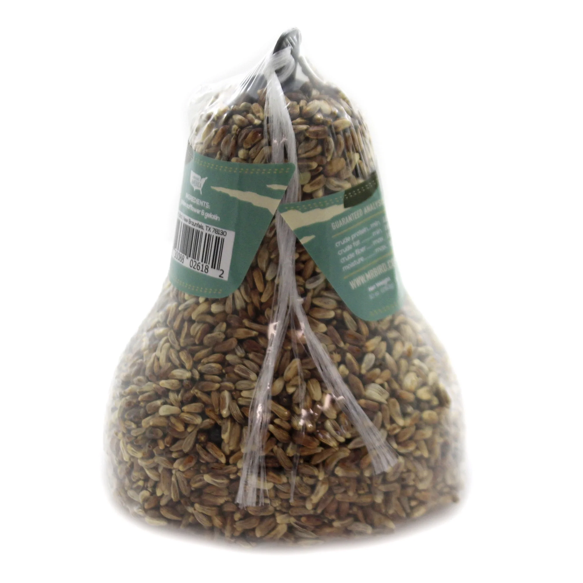 2-Pack Mr. Bird Golden Safflower Feast Wild Bird Seed Bell 10 oz.
