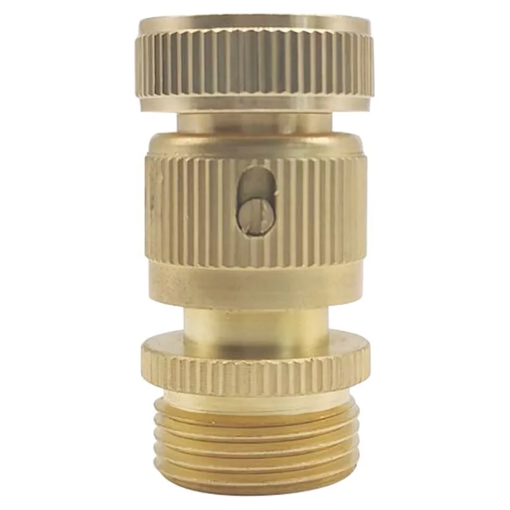 Garden Hose Quick Connect Solid Brass Quick Connector Garden Hose Fitting Water Field Sprinklers Sprinkler for Hose 4 Hose Timer Oscillating Sprinkler Arch Sprinkler Sprinkler System Water Wiggly