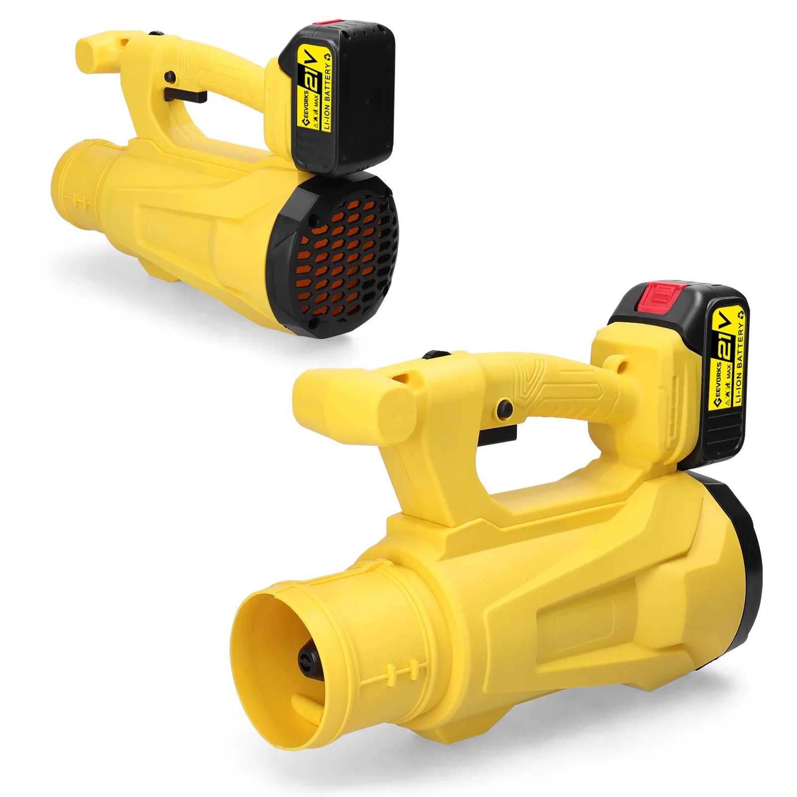 Blower,Battery Blower Wind Removal Fan Snow Fan Snow Cleaner Handheld 6-speed Adjustable Removal Snow Cleaner Adjustable Removal Fan Cleaner Tool Air Blower 6-speed