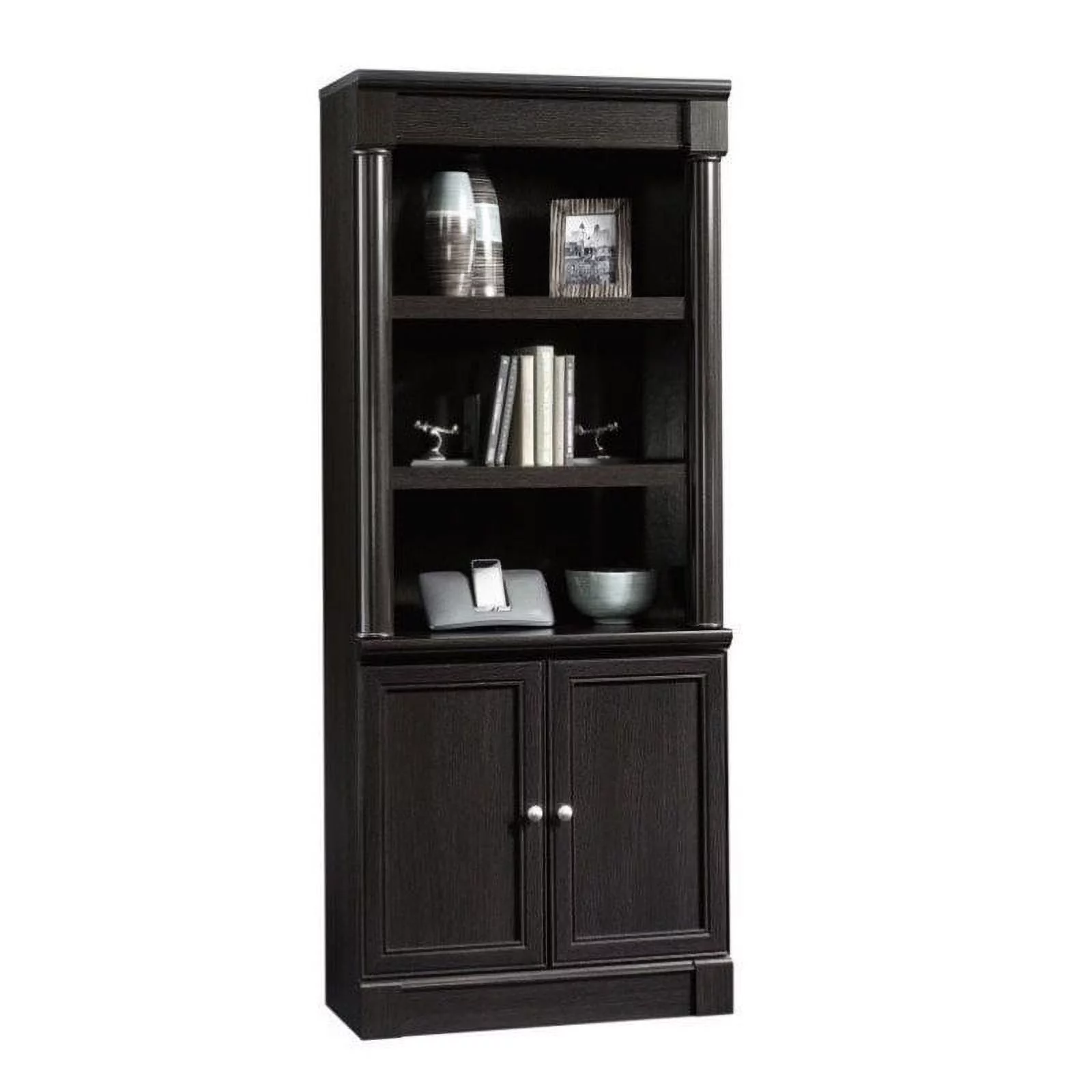 Pemberly Row 3 Shelf Bookcase in Wind Oak