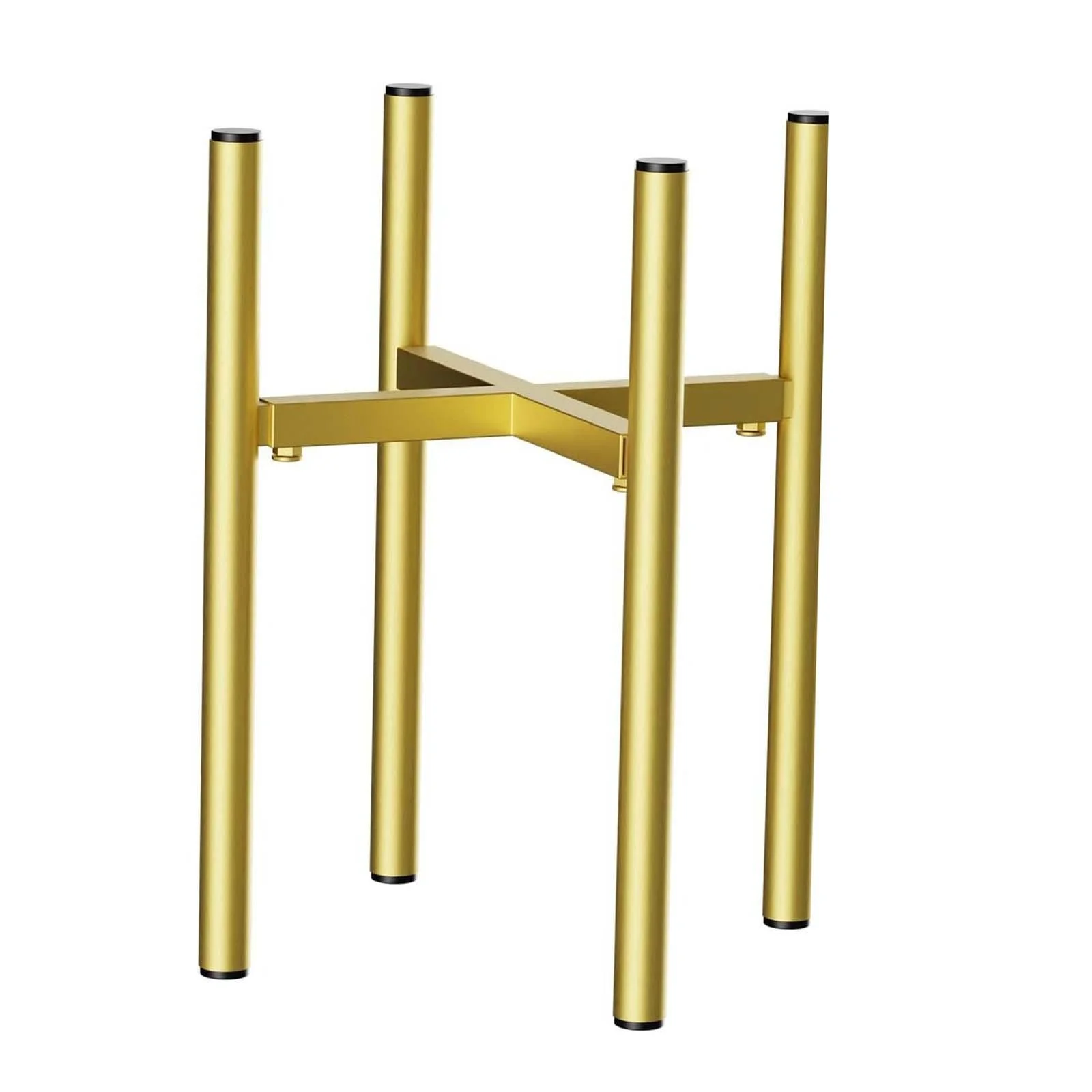 kesoto Adjustable Plant Stand Metal Item Stand Stylish Stable Mid Century Plant Holder for Home Fits 7 to12 inch Pots Indoor Outdoor