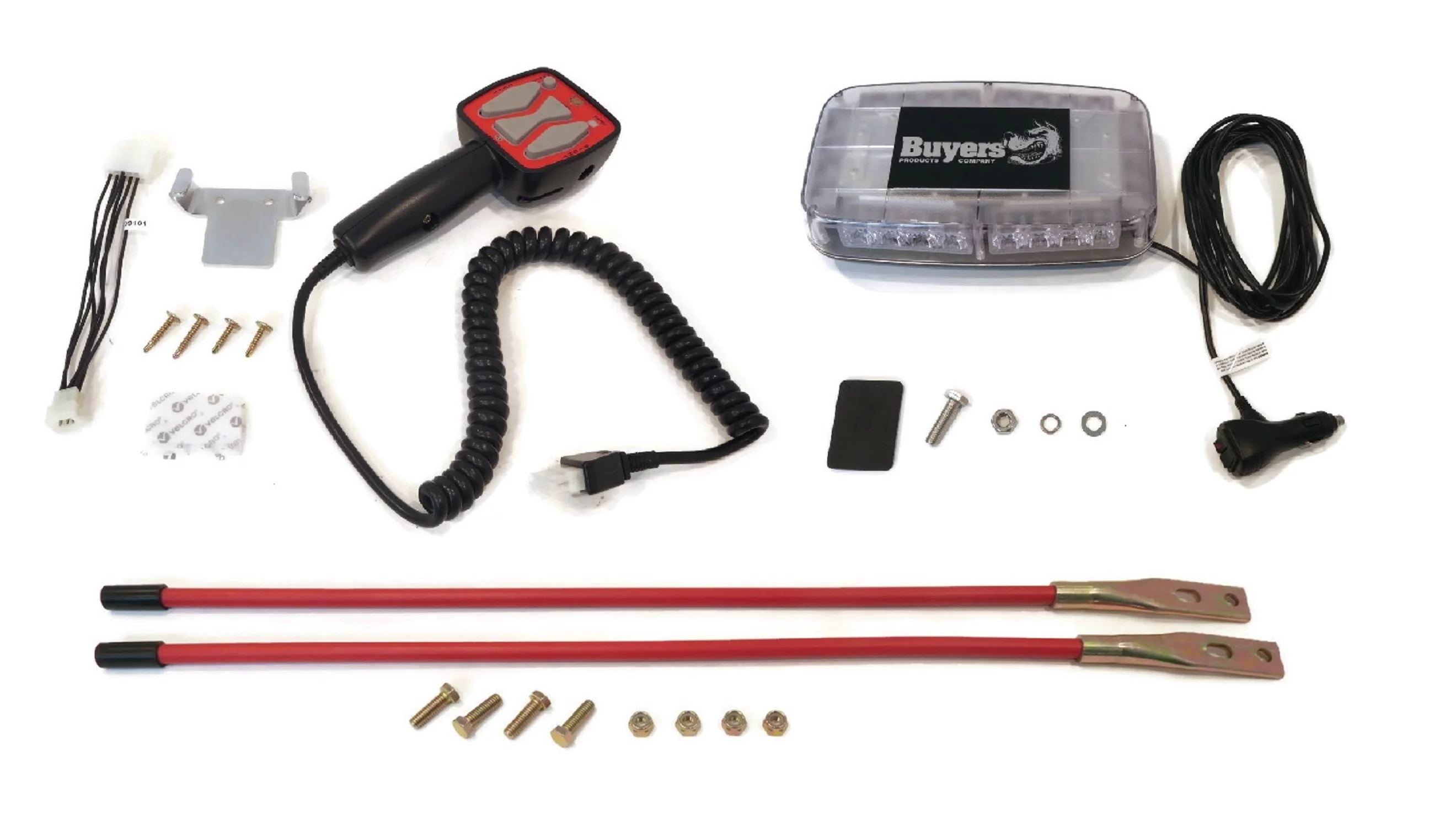 Buyers Products | Snow Plow Blade Truck LED Lightbar, Hand Held Controller, Blade Markers