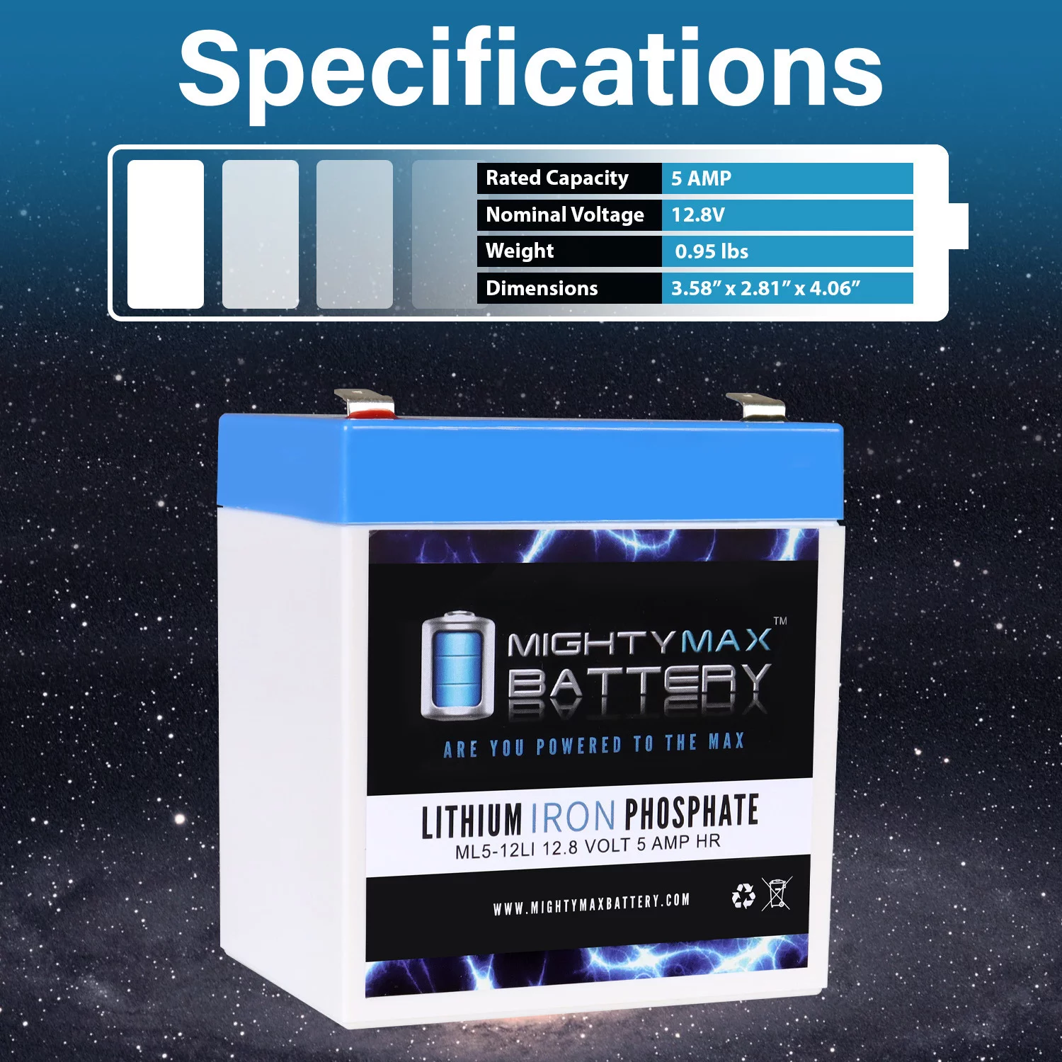 12V 5AH Lithium Replacement Battery compatible with Craftsman AssureLink Internet