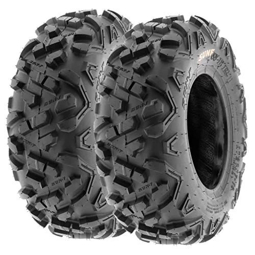 Set of 4 SunF Power.II ATV & Go-Kart Mini Bike Tires 145/70-6 (14x6-6) Front & 145/70-6 (14x6-6) Rear, 6 PR, A051…