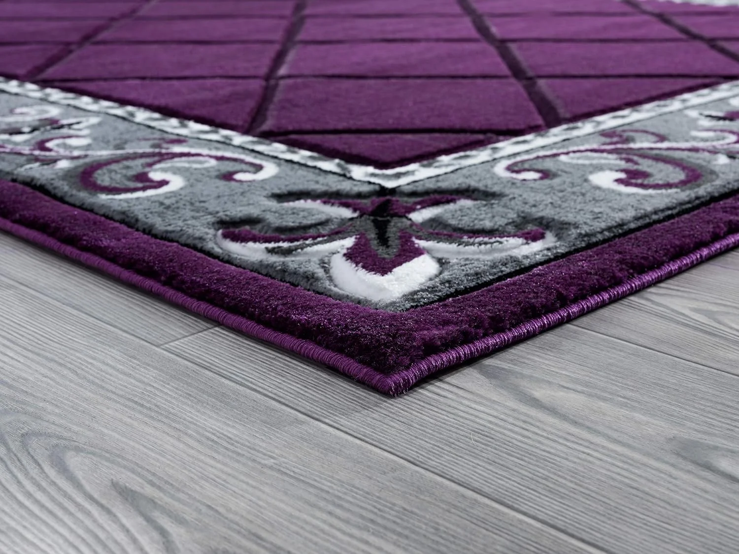 Of America Bristol Altamont Plum Area Rug, 7'10