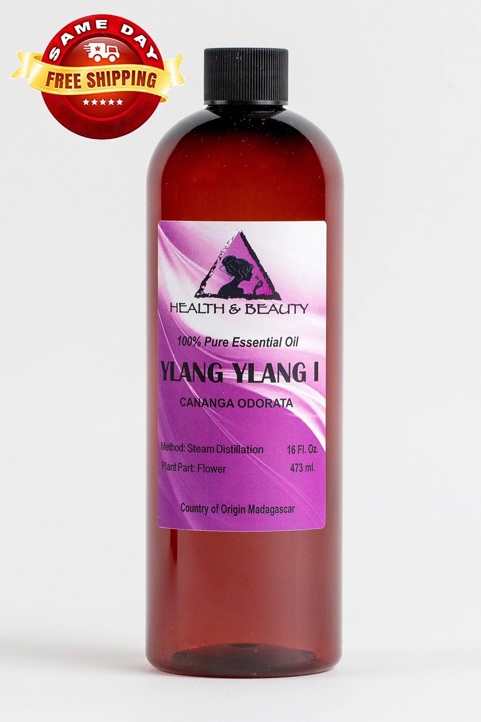 YLANG YLANG ESSENTIAL OIL ORGANIC AROMATHERAPY 100% PURE NATURAL 32 OZ