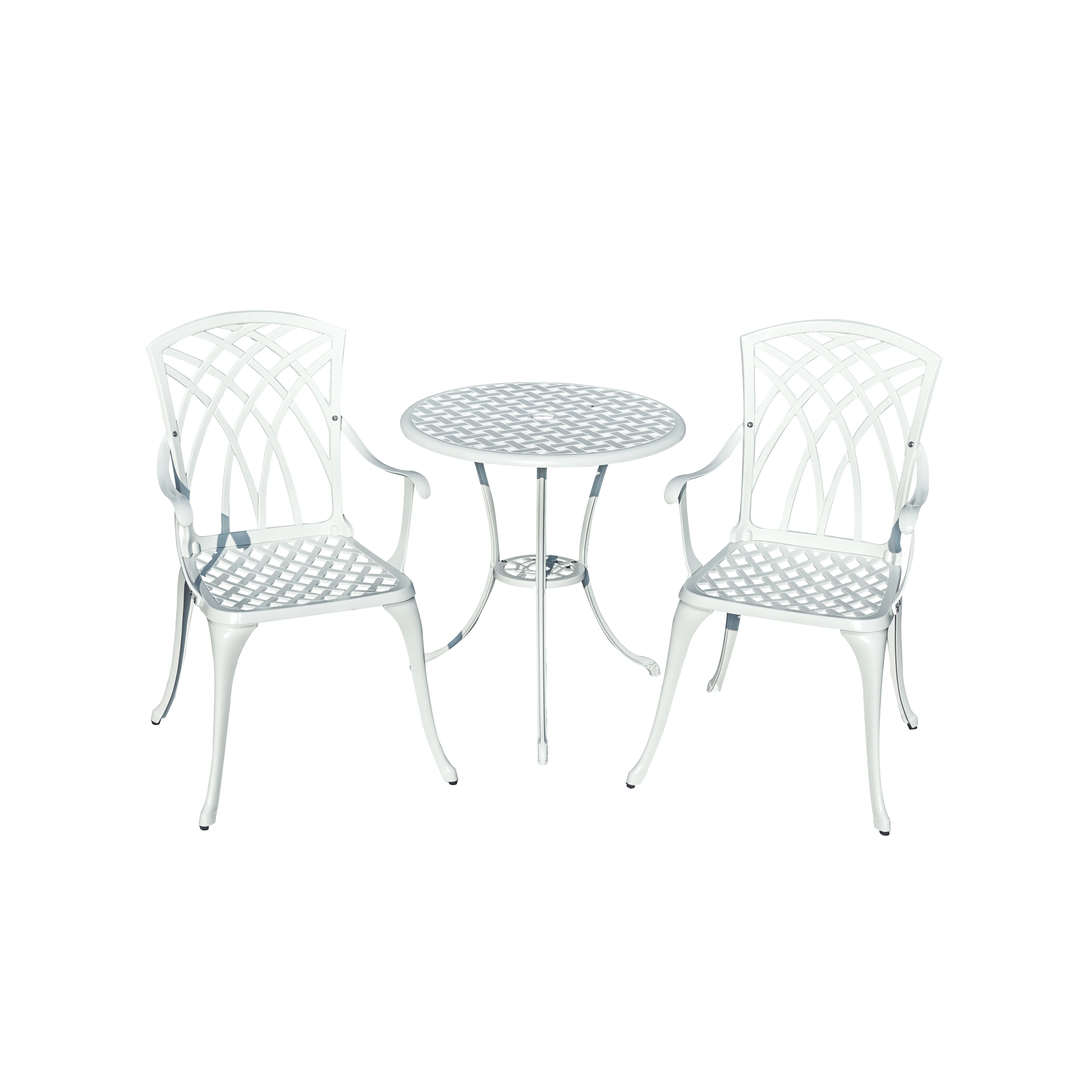 White Haven Retreat- All-Weather Cast Aluminium Bistro Set