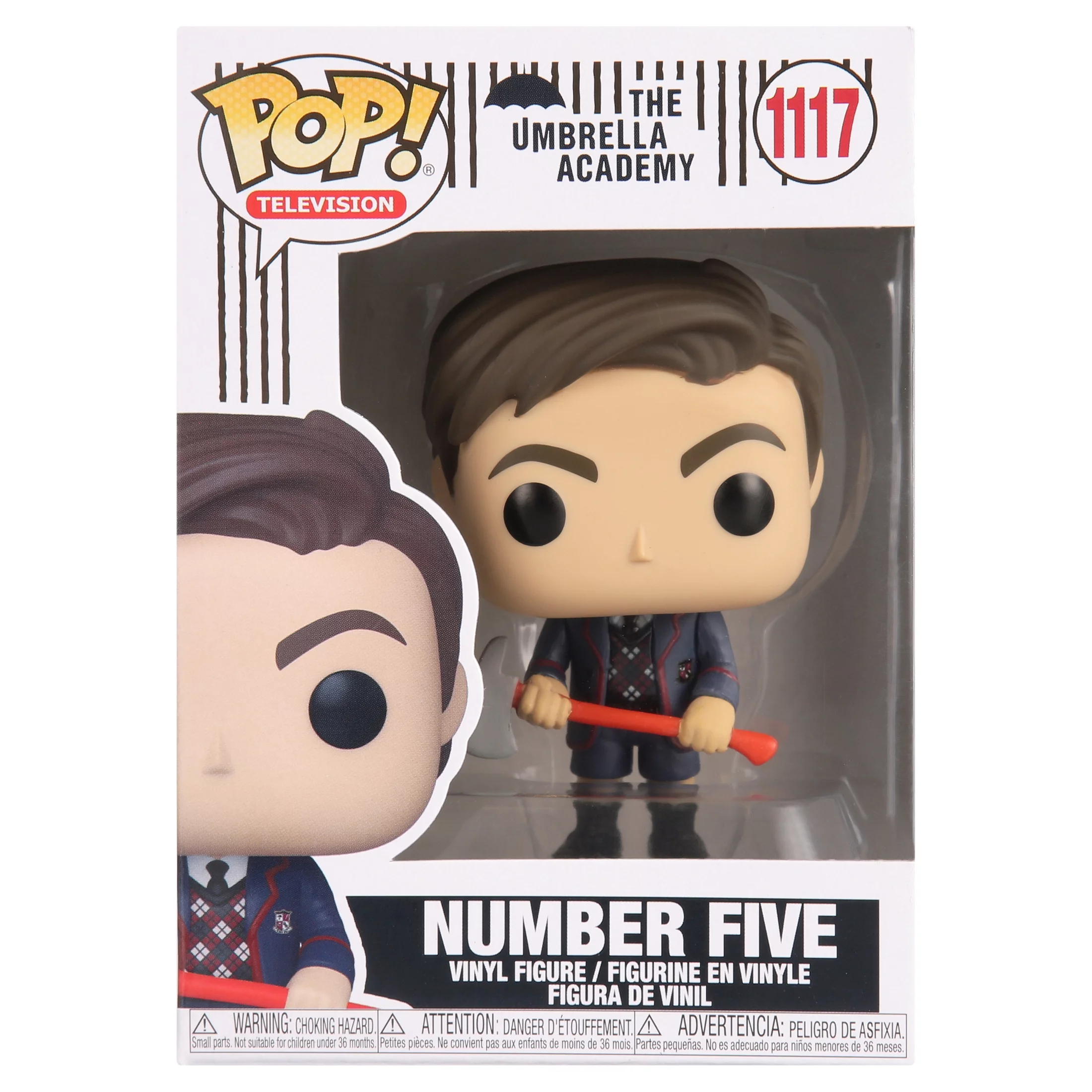 Funko POP TV: Umbrella Academy - Number 5 Collectible Vinyl Figure