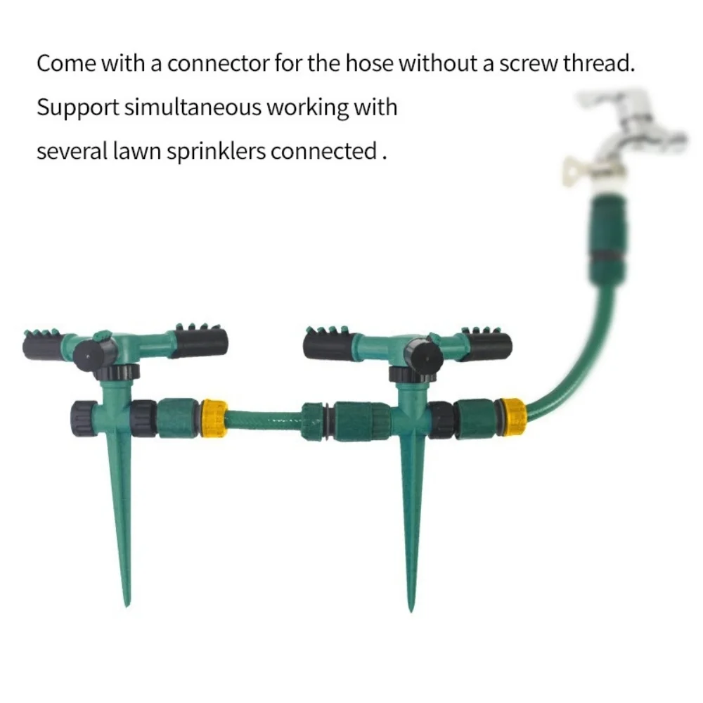 Lawn Sprinkler,360 Rotary Garden Water Lawn Irrigation Sprayer System for Garden