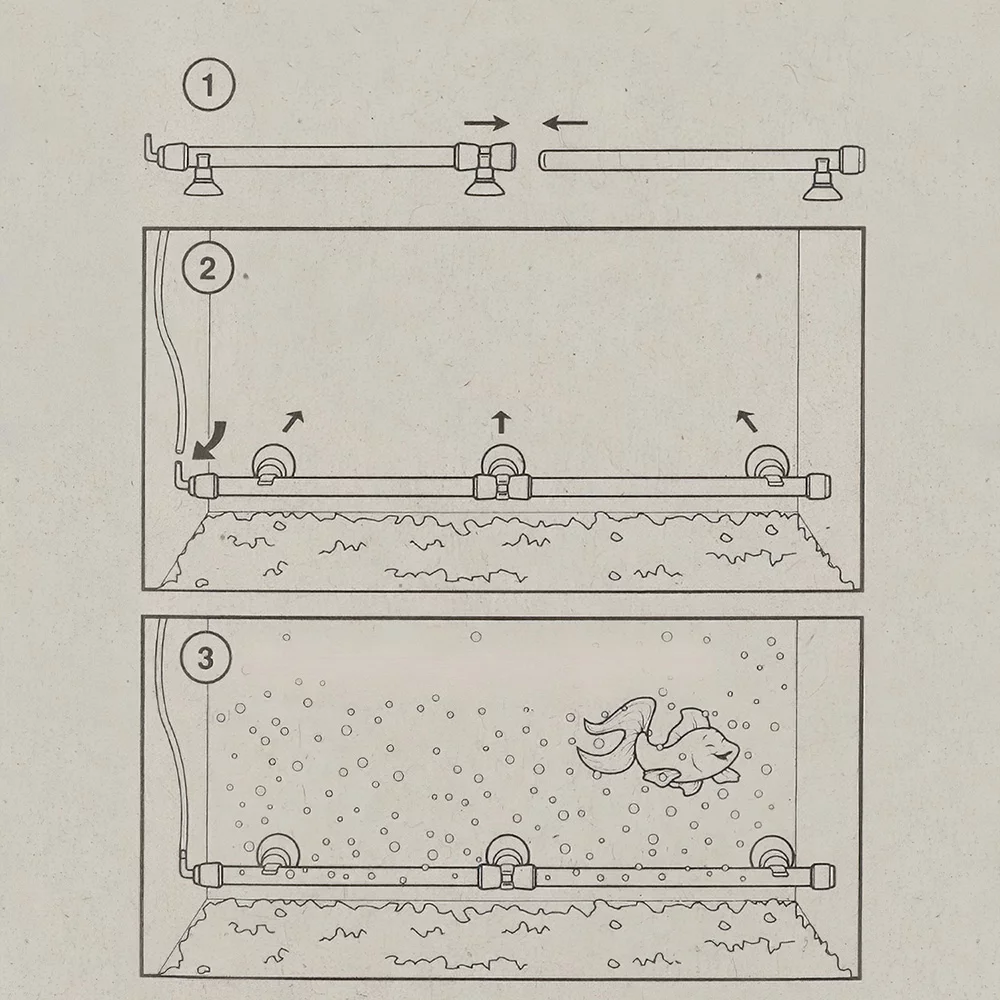 Dadypet Bubble Air Bar,FishBubble 23 Inch Fish Air Diffuser Tool Air Stone Bar Bubble Wall Inch FishImprove Water AndIn With Bar Enhance Air In With 23 AirIn Bubble Air Bar
