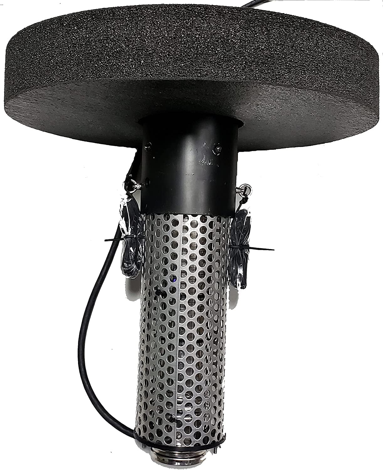 3/4 HP Typhoon Floating Display Aerator and De-Icer | Pond Lake| White LED Light Kit | No Assembly Required | 50,000GPH Outdoor Fountain | 50ft Power Cord