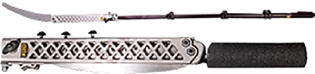 Wicked Tough Pole Saw, 15 ft, Black/Yellow,