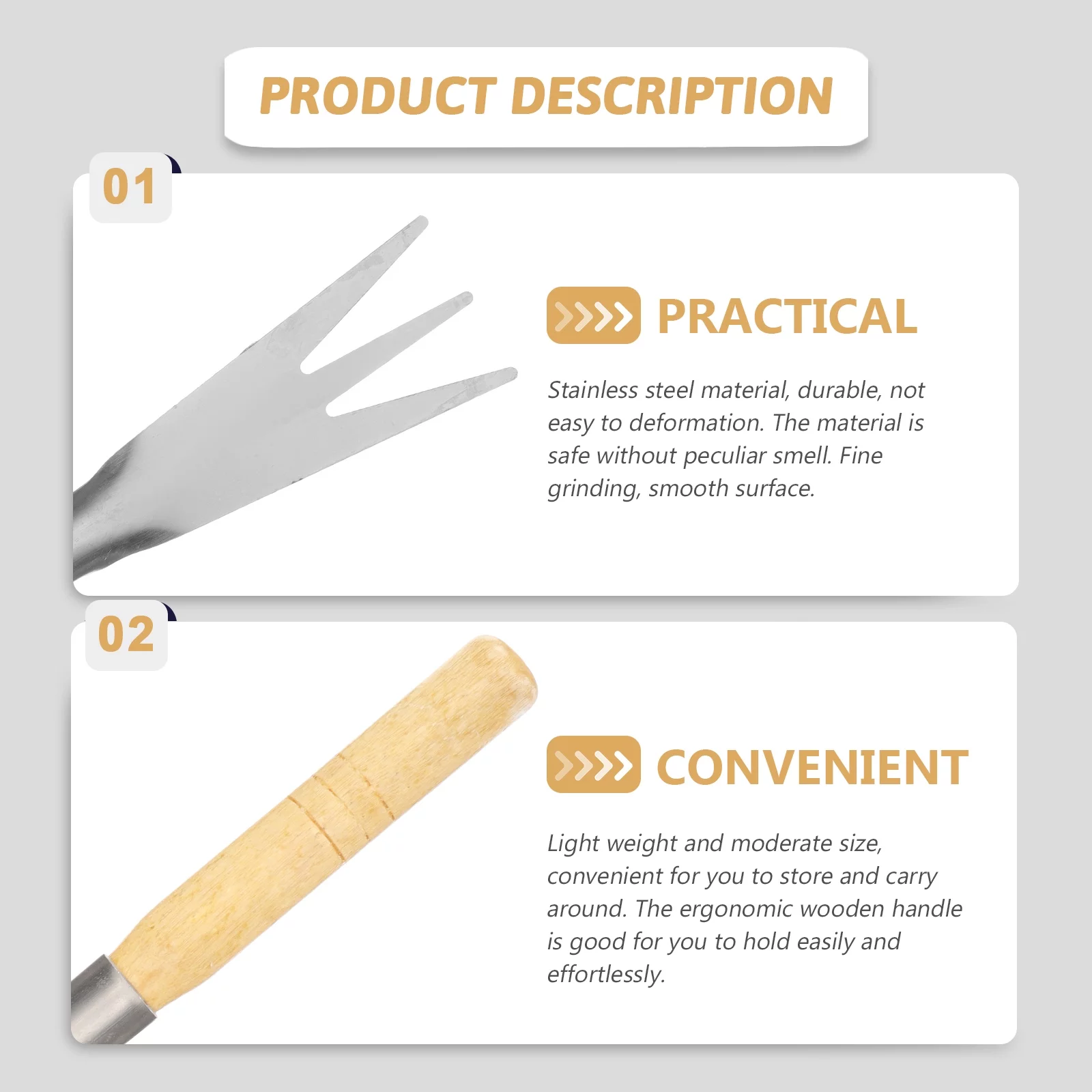 Wild Vegetable Shovel Spade Scoop Gardening Tool Equipment Weeding Hand Dig Vegetables