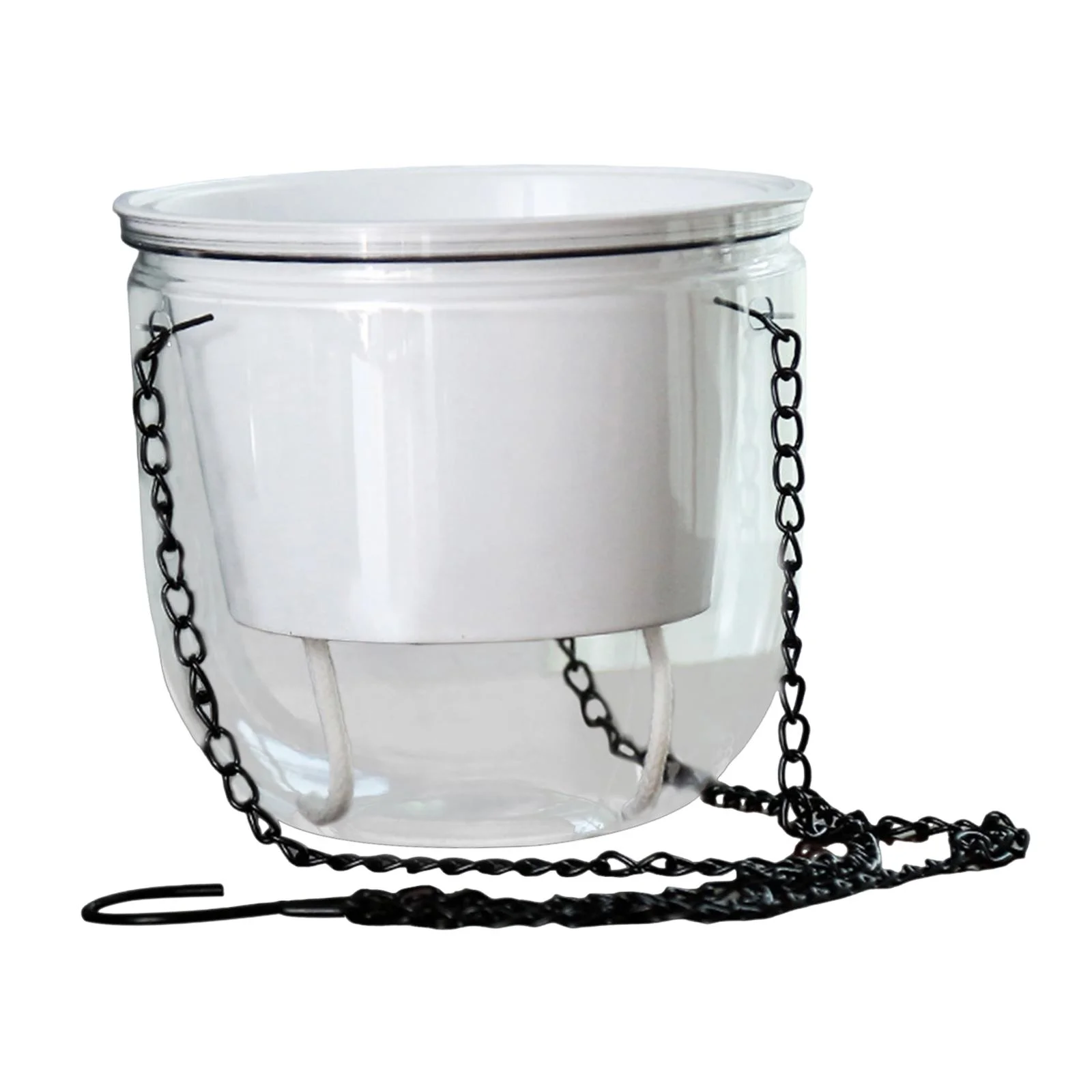 jicheng Plant Pot Self Watering Flower Planter for Terrace Indoor and Outdoors Office