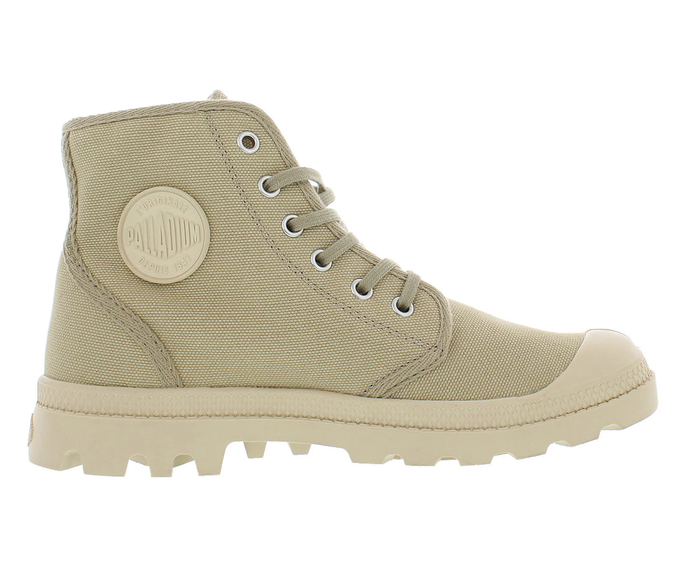 K-Swiss Pampa Hi Originale Mens Shoes Size 5, Color: Sahara/Ecru