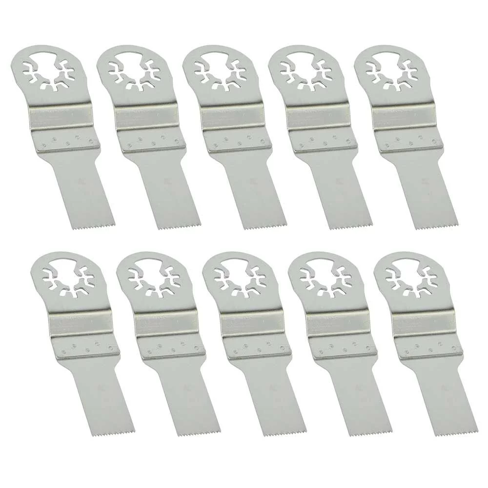 Versa Tool MB10F 20mm Stainless Steel Multi-Tool Saw Blades Fits Fein Multimaster, Dremel, Bosch, Craftsman, Ridgid Oscillating Tools - 10 Pack