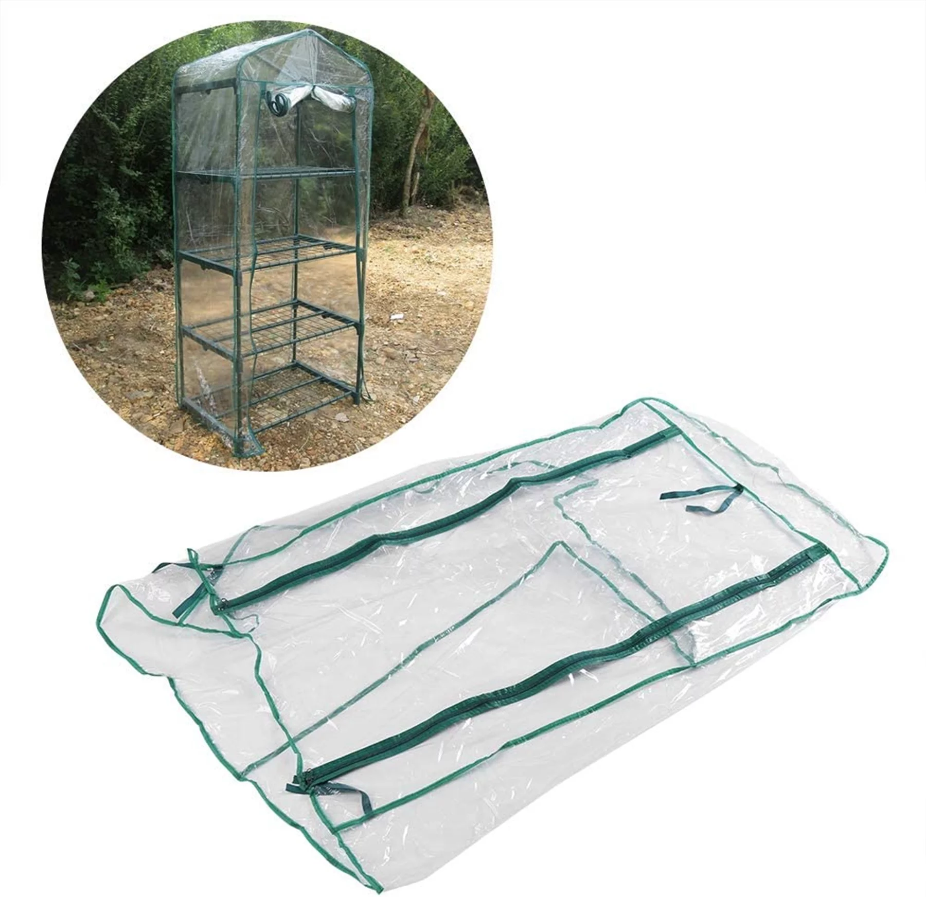 Green House Plant Garden Hot House Mini Flower Plants Garden Portable