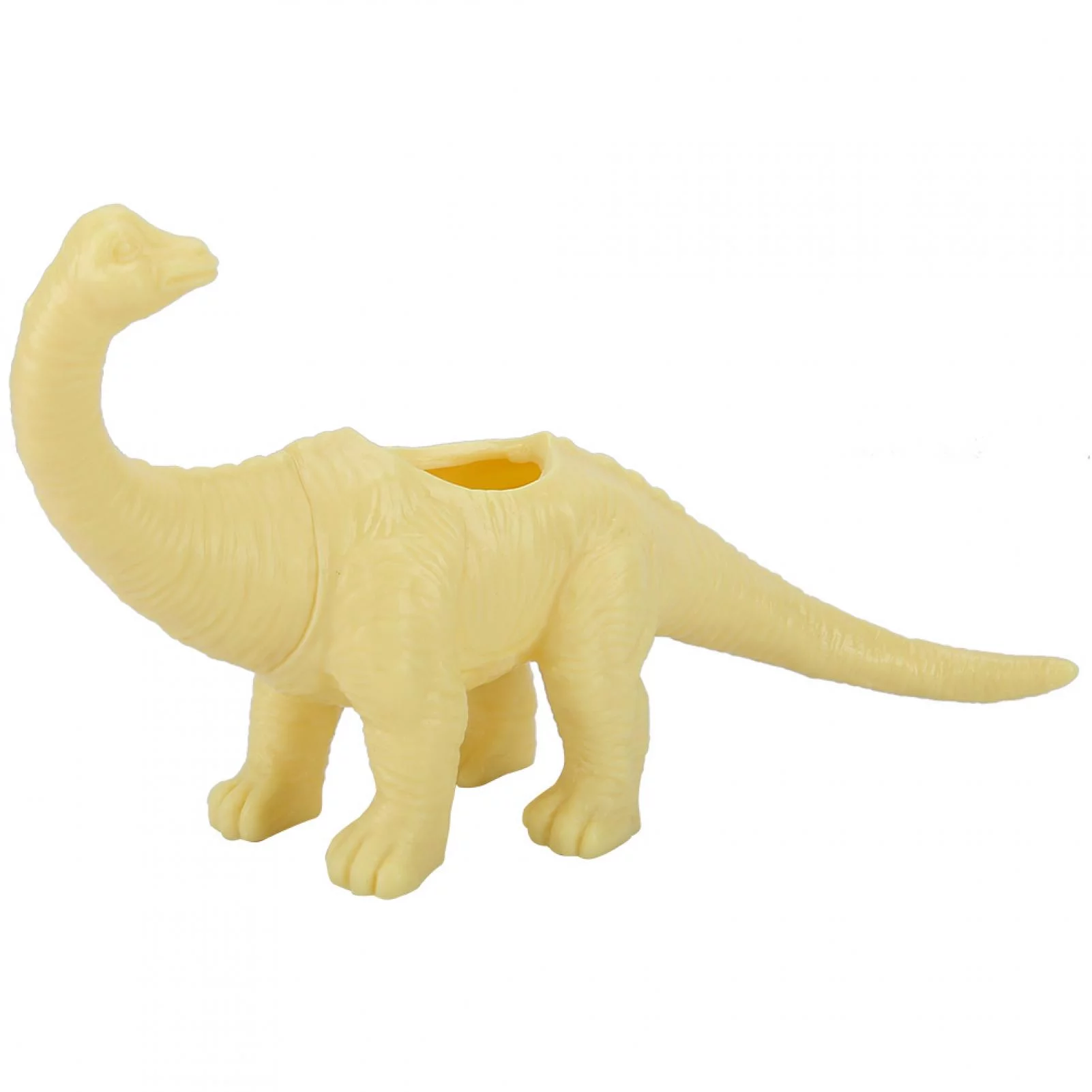 Uadme Dinosaur Plant Pot Pots Personality Dinosaur Animal Flower Pot Cactus Succulent Plant Pot Garden Decoration Home Decoration(yellow)