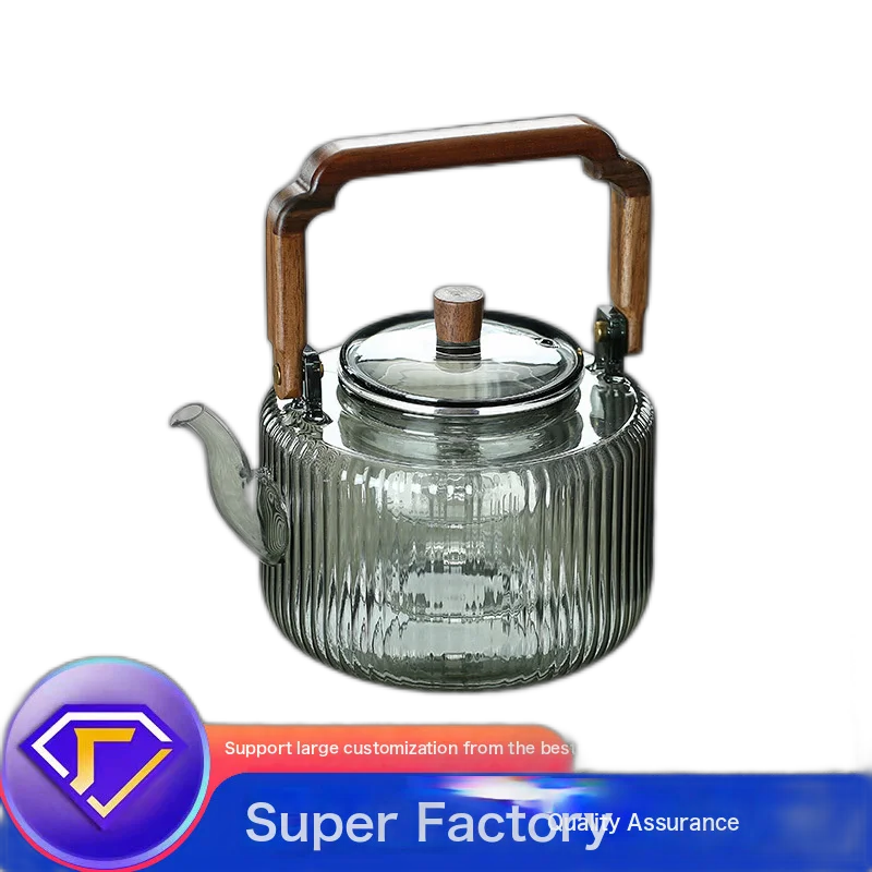 Lift Kettle Steaming Tea Kettle Electric Ceramic Stove Can Be Used For High Temperature Resistant Flower Teapot Household Kettle Thickened Lift Kettle