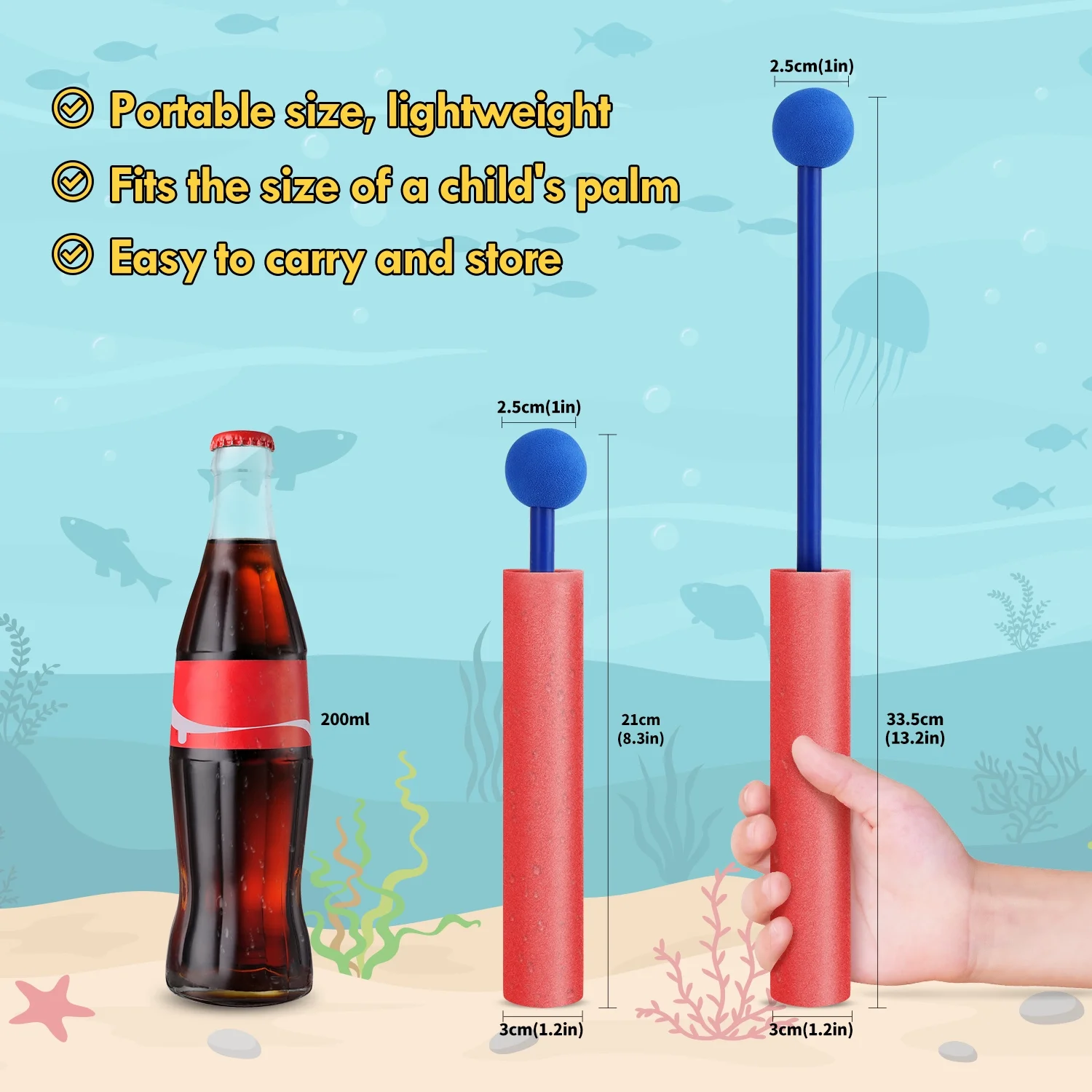 Lehoo Castle Water Squirter for Kids-12 Pack 35ft Range Water Shooter Water Blaster for Kids Foam Pool Water Gun