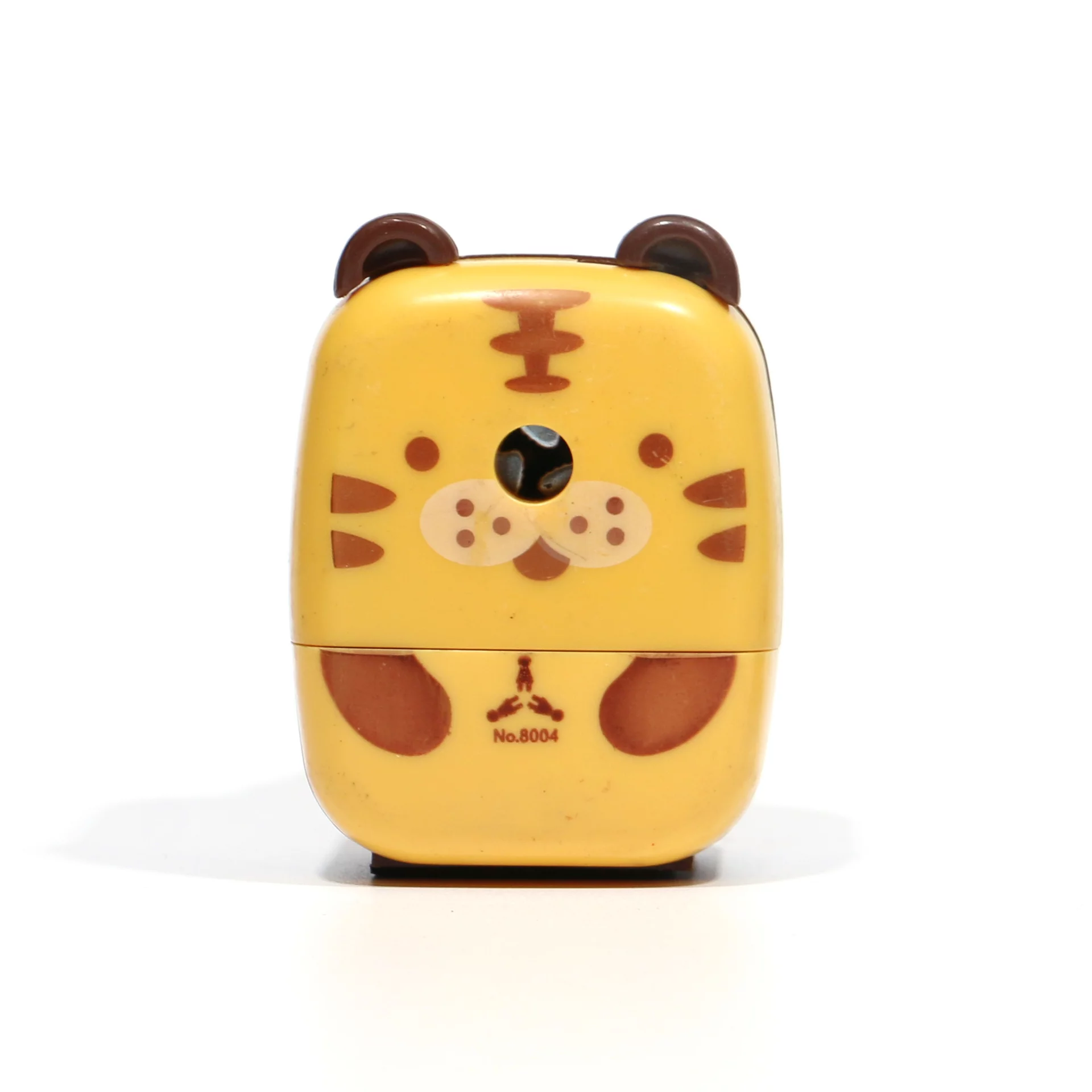 SENRISE Manual Pencil Sharpener Hand Crank Pen Cutter Tiger Panda Animal Shape Office School Students Cute Stationery