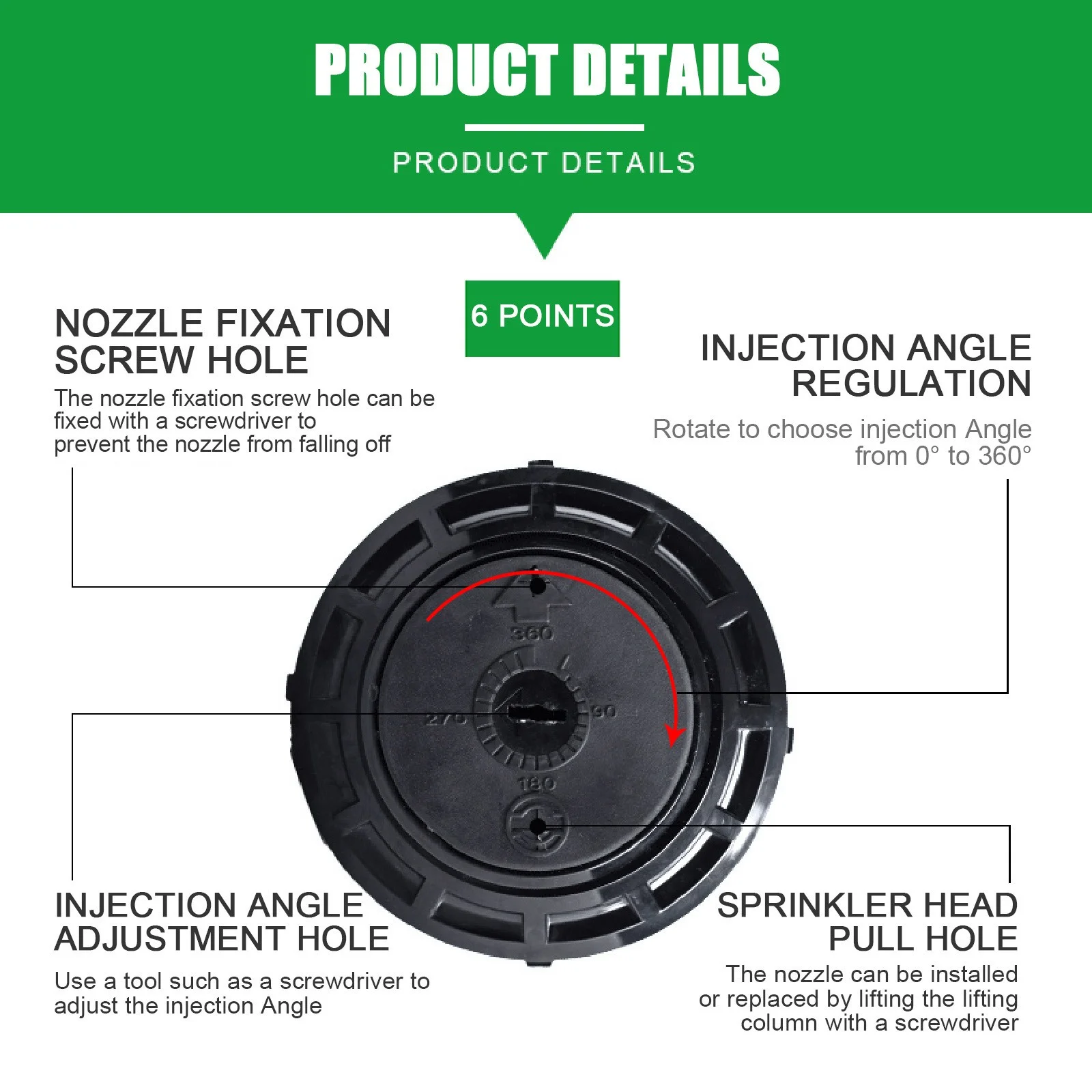 ZiSUGP Buried Telescopic Sprinkler Garden Garden Courtyard Lawn Buried Type Water for Toddler