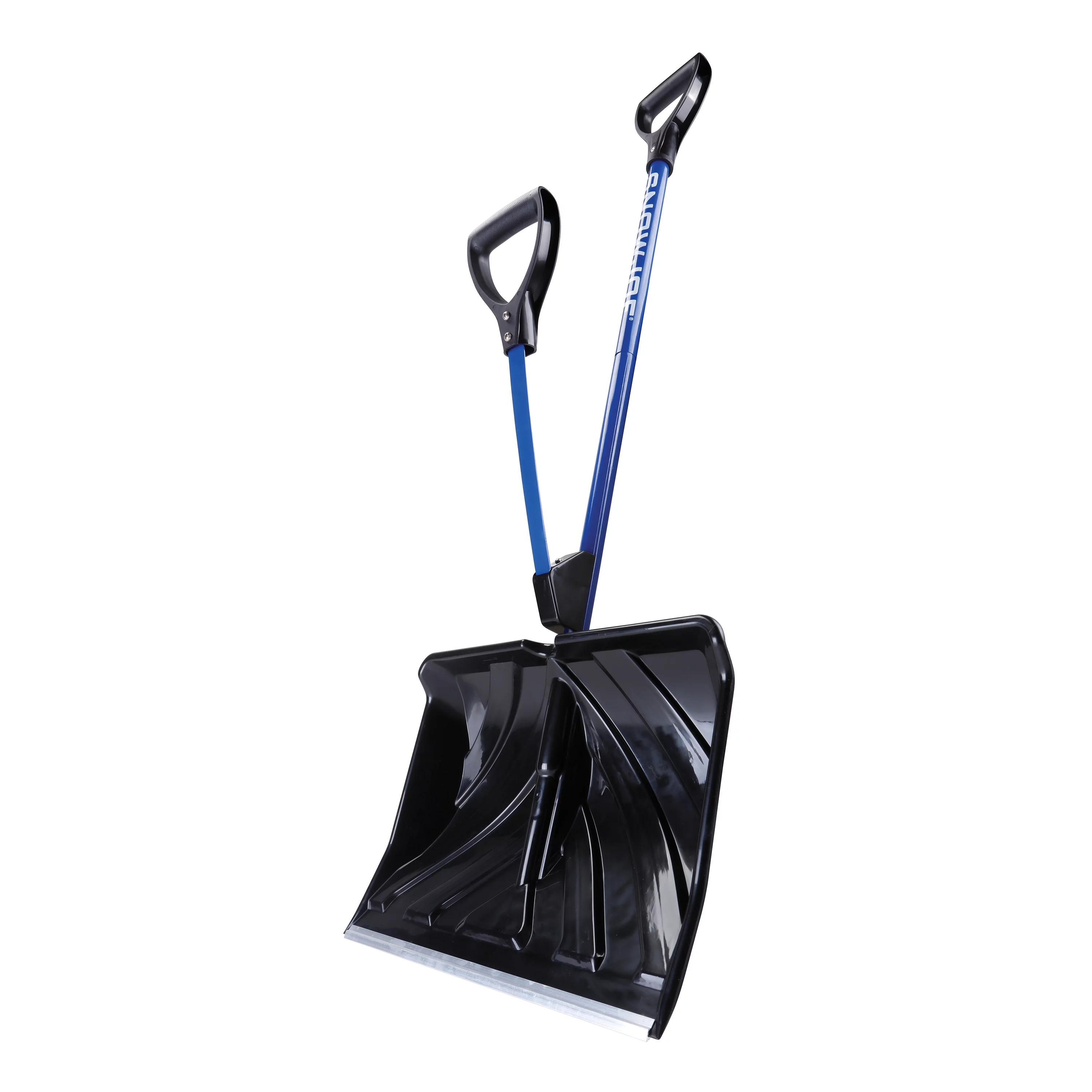 Snow Joe Shovelution Strain-Reducing Snow Shovel, 18-in Poly Blade