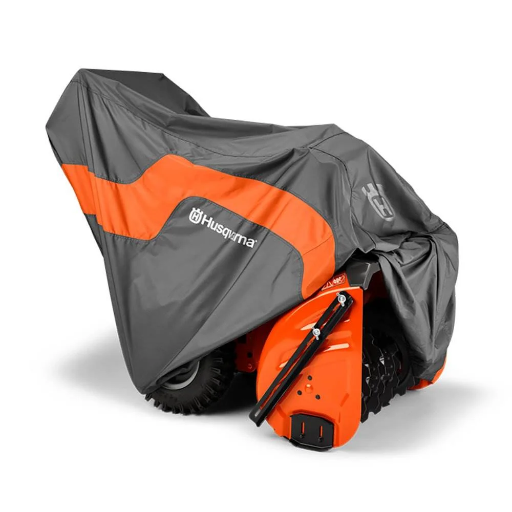 Husqvarna Snow Thrower Blower Protective Heavy Duty Tarp Cover, Gray | 582846301