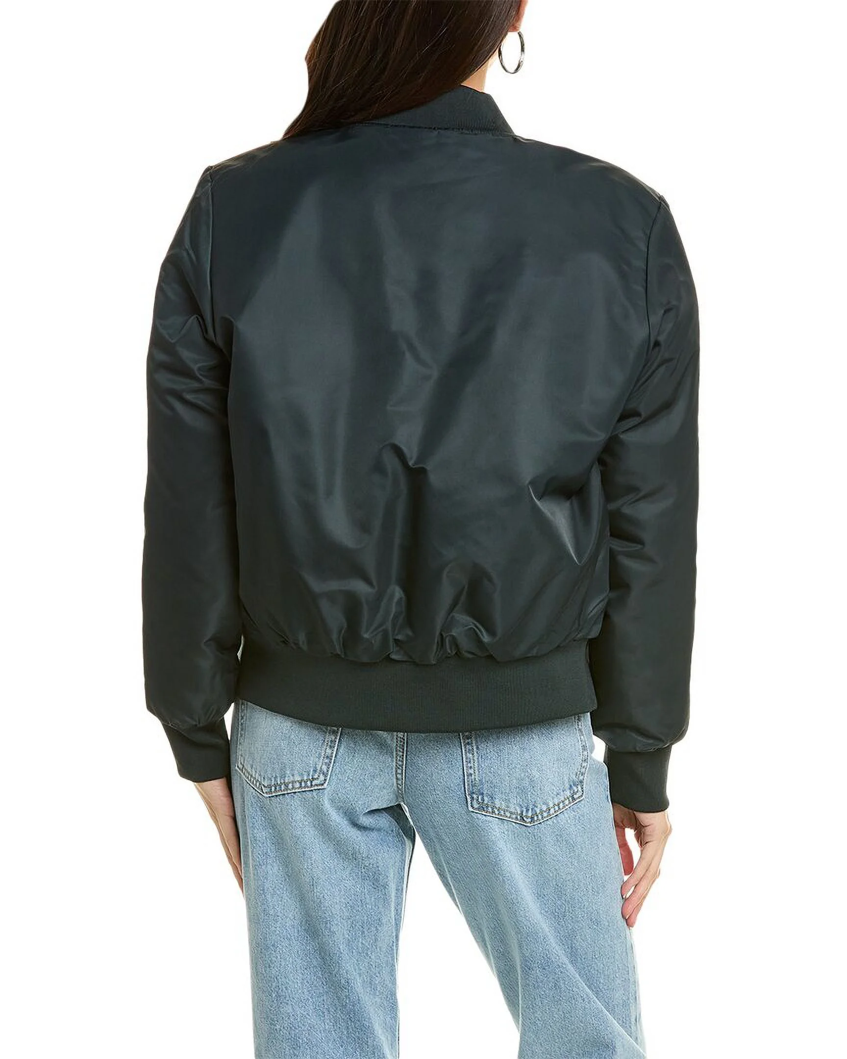 Noize womens  Chelsea Bomber Jacket, XS, Blue