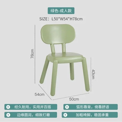 Bedroom Office Dining Chairs Nordic Plastic Outdoor Design Games Chair Modern Kitchen Comedor Dinning Table Set Furniture