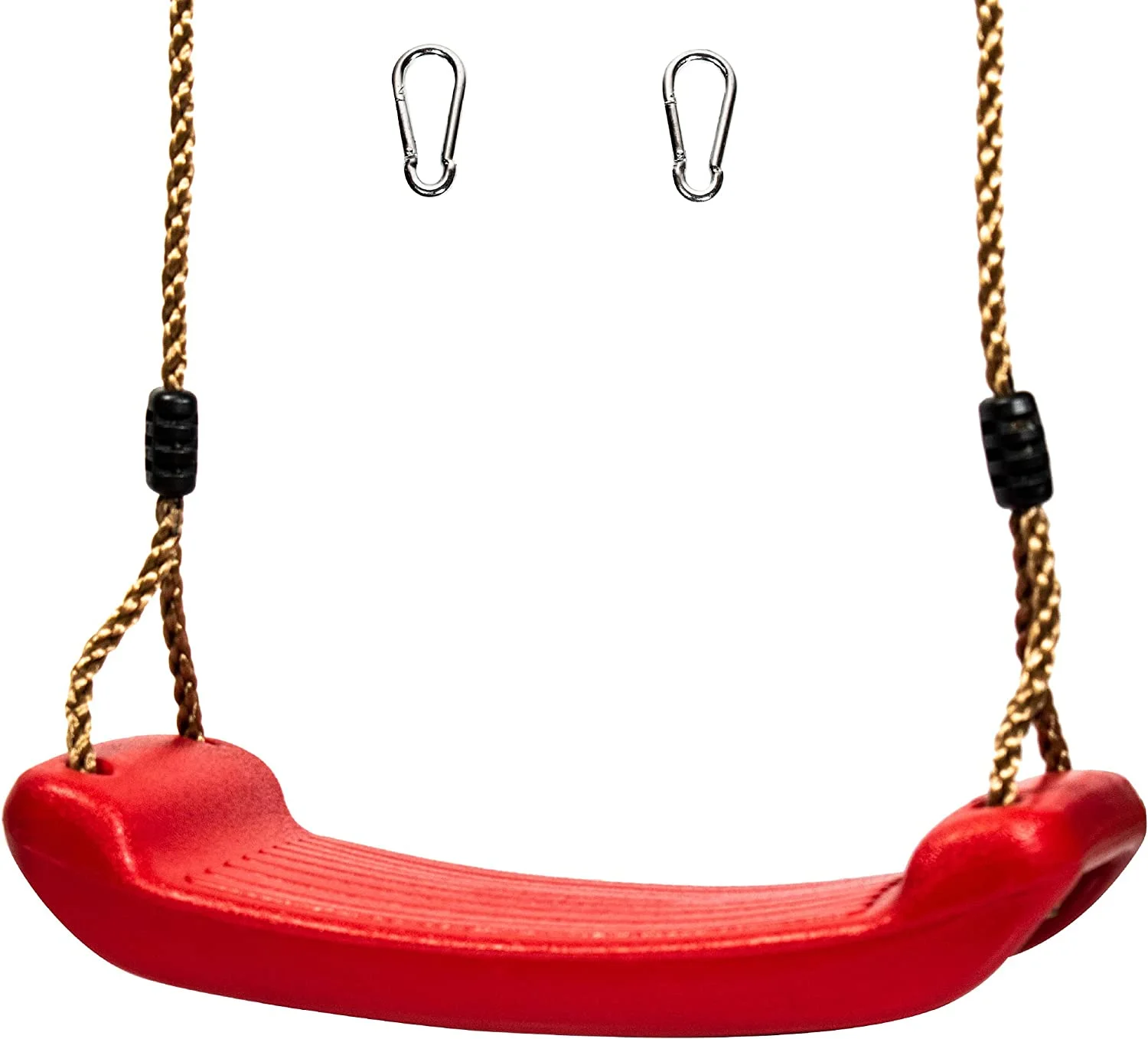 Squirrel Products Plastic Swing Seat with Rope - Red