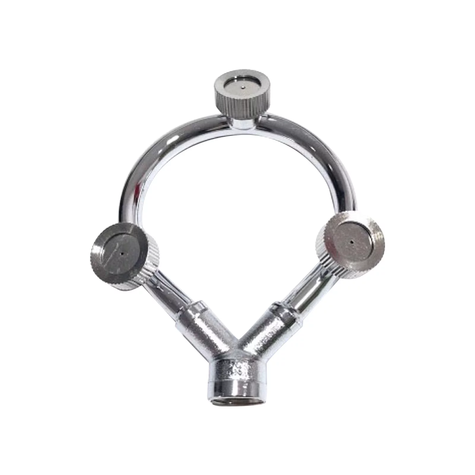 Stainless Steel Multi Head Round Nozzle Moving Nozzle Ring Nozzle Garden Nozzle Water Nozzle Pad for Kids Ages 4-8 Dual Spray Sprinkler Head Garden Irrigation System Sprinkler Shield Guard