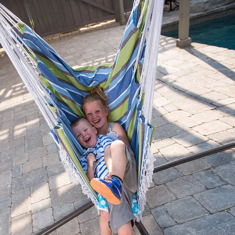 Vivere Brazilian Hammock Chair, Oasis