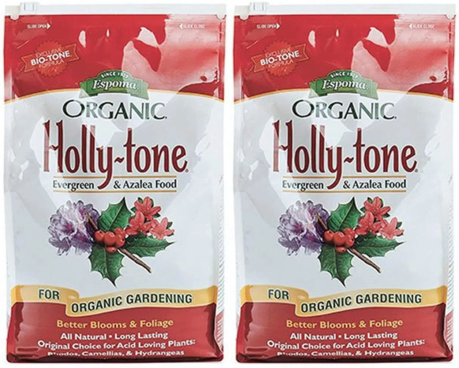 Espoma Organic Holly-Tone for Evergreen & Azalea Plant Food, 4-3-4 Fertilizer