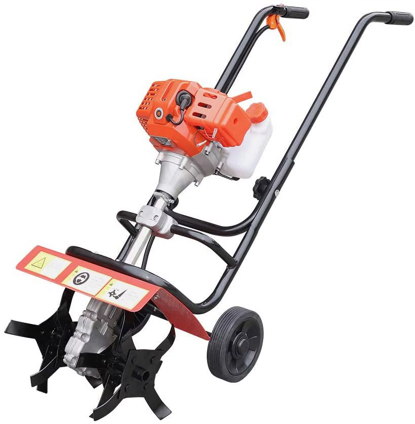 Fetcoi Hand-Pull Recoil Hand Push Soil Micro Tiller ZN-8001 1F44F-5 Engine 52CC Cordless Cultivator & Tillers