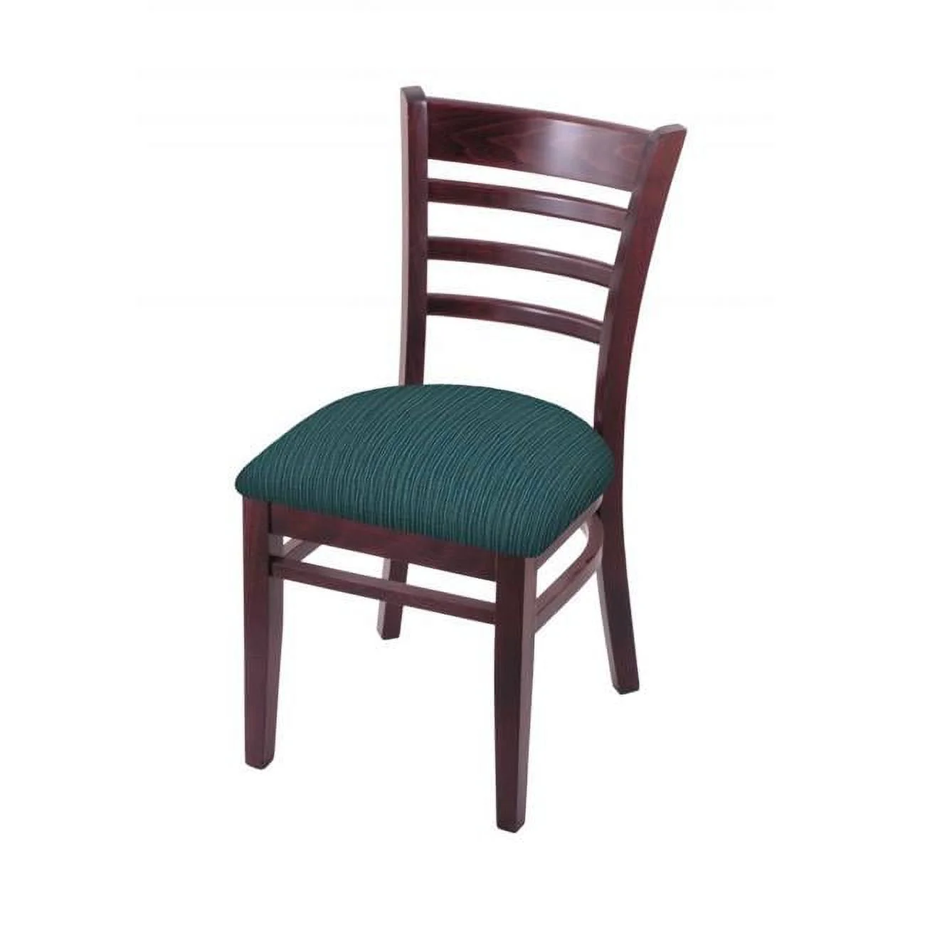 18 in. 3140 Series Chair, Dark Cherry Finish with Graph Tidal Seat