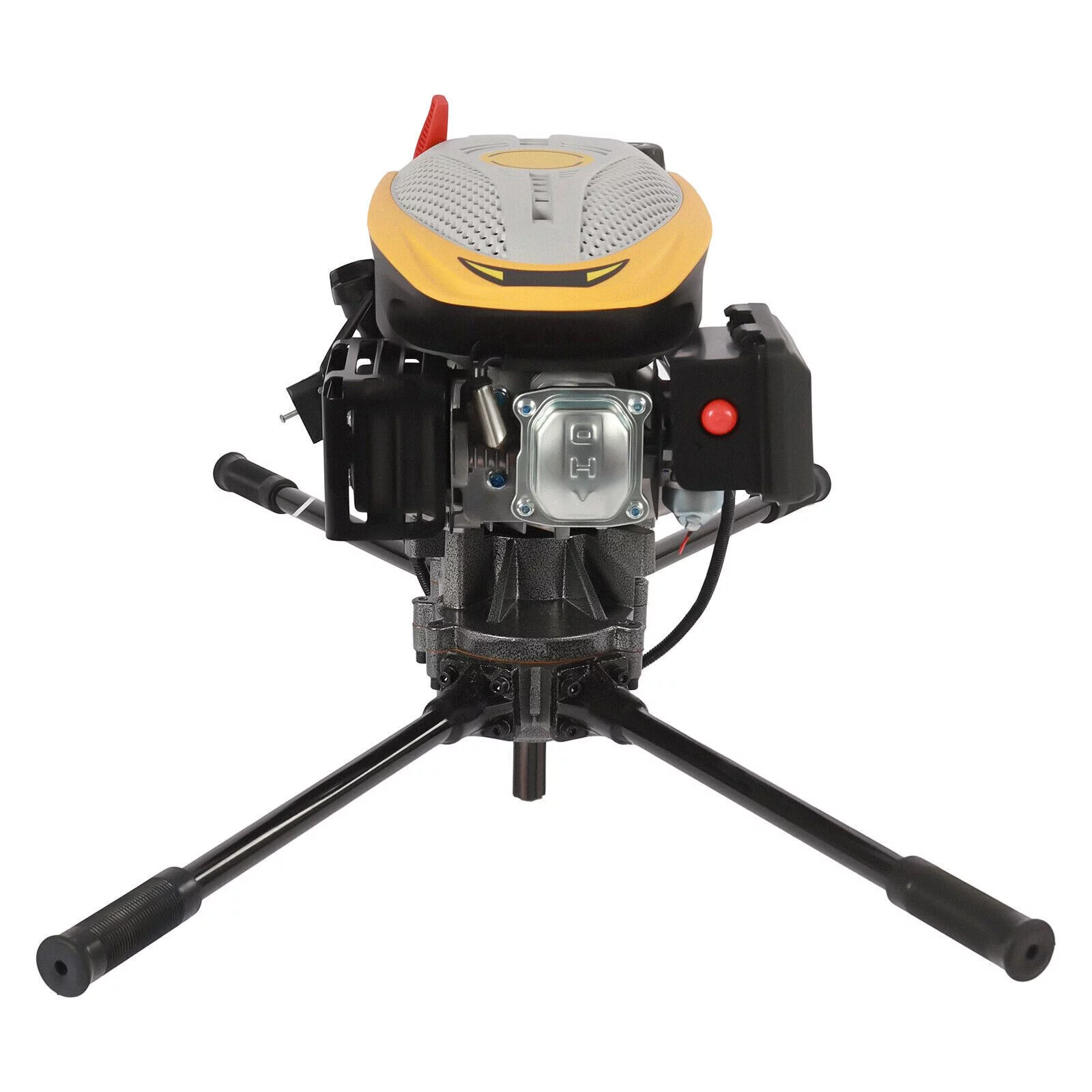 DENSET 4-Stroke 173cc 8HP 2 Men Big Power Post Hole Digger Auger Ground Drill Engine