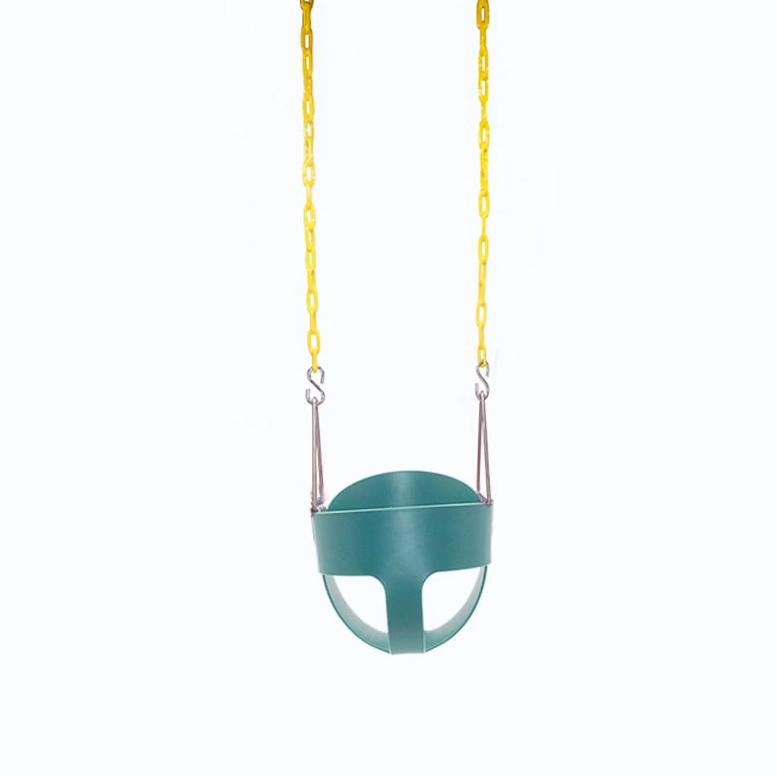 UBesGoo High Back Full Bucket Toddler Swing Seat with Plastic Coated Chains - Swing Set