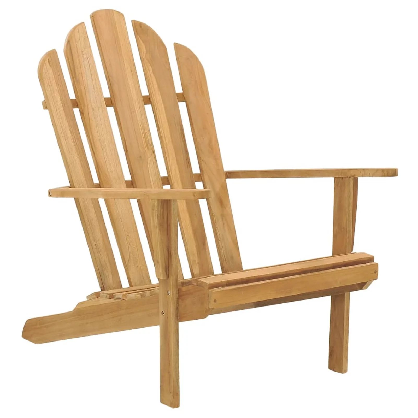 Dcenta Adirondack Chair Solid Teak Wood