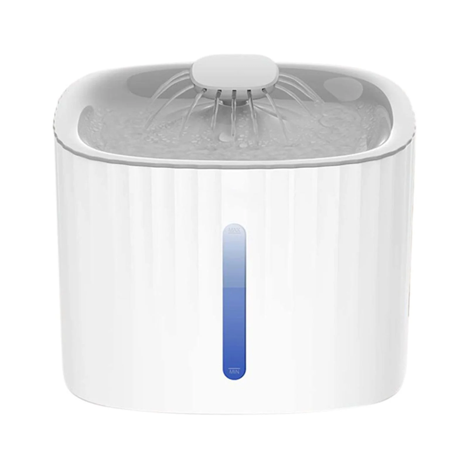 Tomfoto Automatic Water Dispenser for Pets 3L LED Water Level Display Noise-free Water Dispenser for Cats Dogs and Other Pets