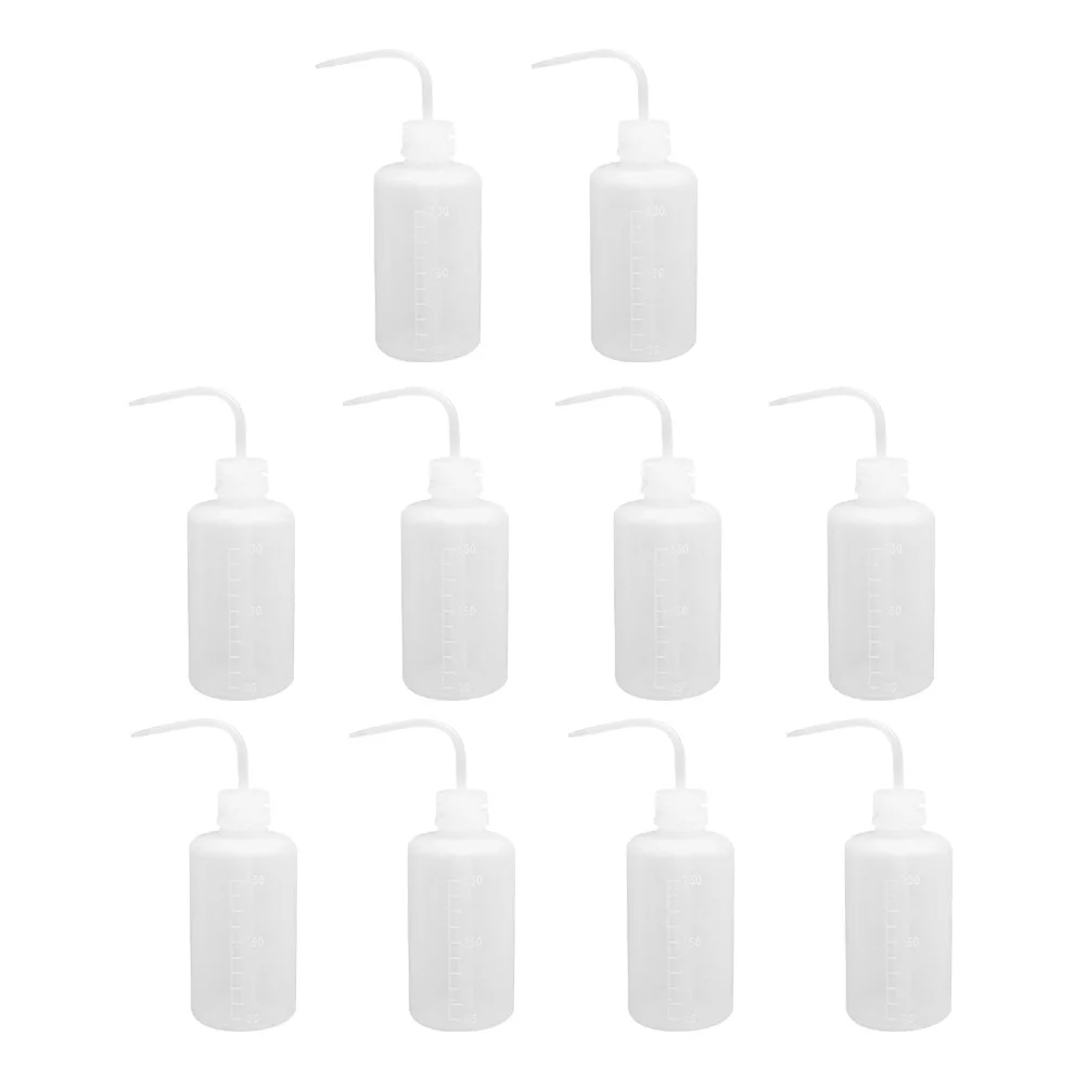 Guichaokj 10pcs 250ML Plastic Watering Bottle Succulent Squeeze Bottles Gardening Tools
