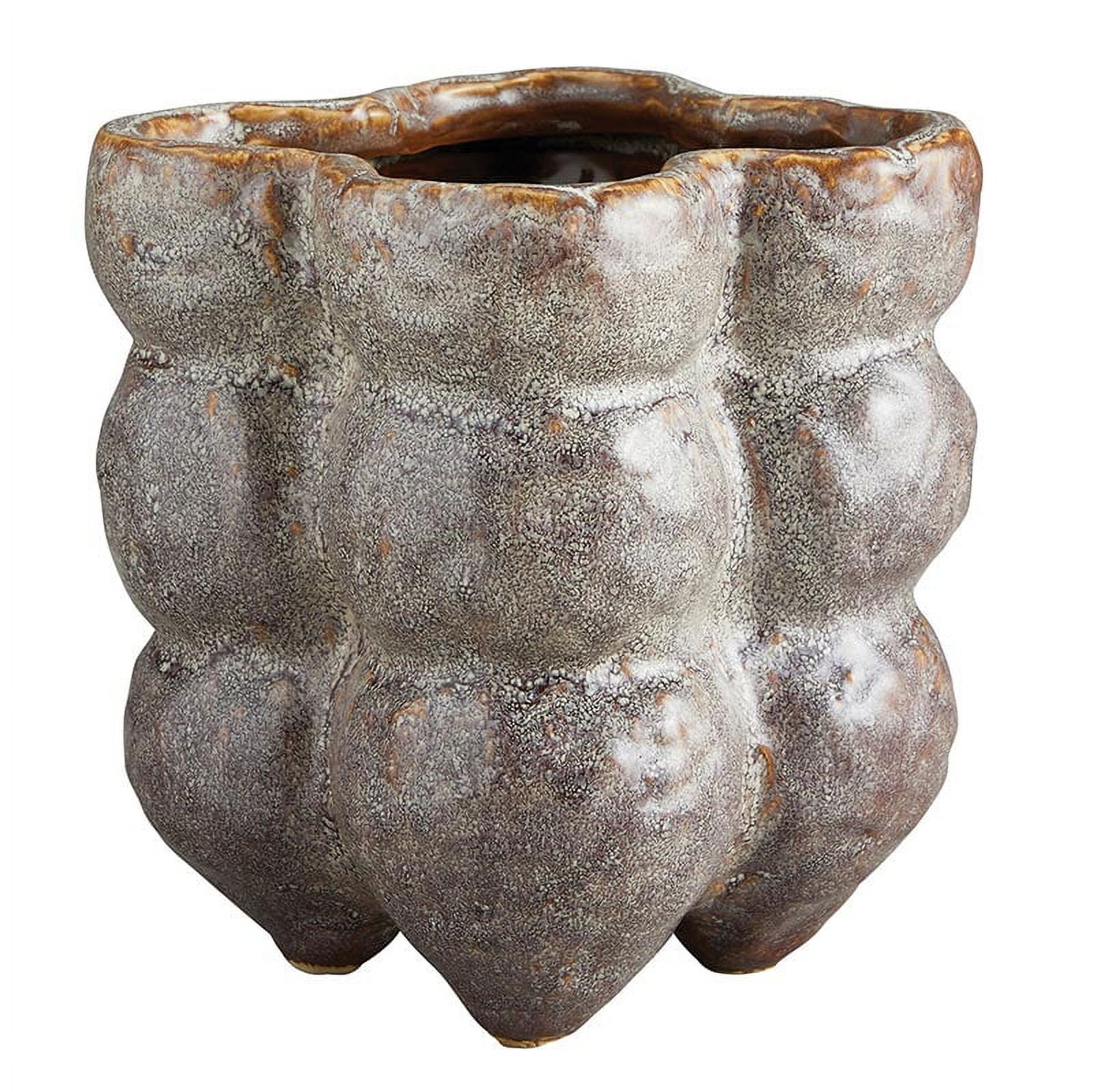 47th & Main DMR550 Brown Bubble Pot