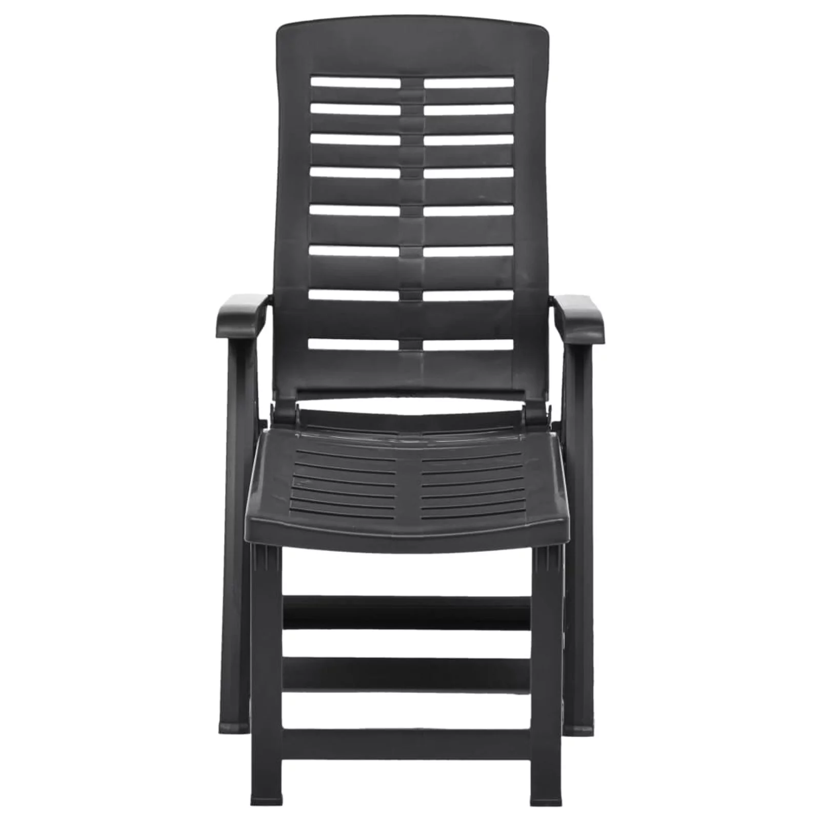 Suzicca Folding Sun Lounger Anthracite