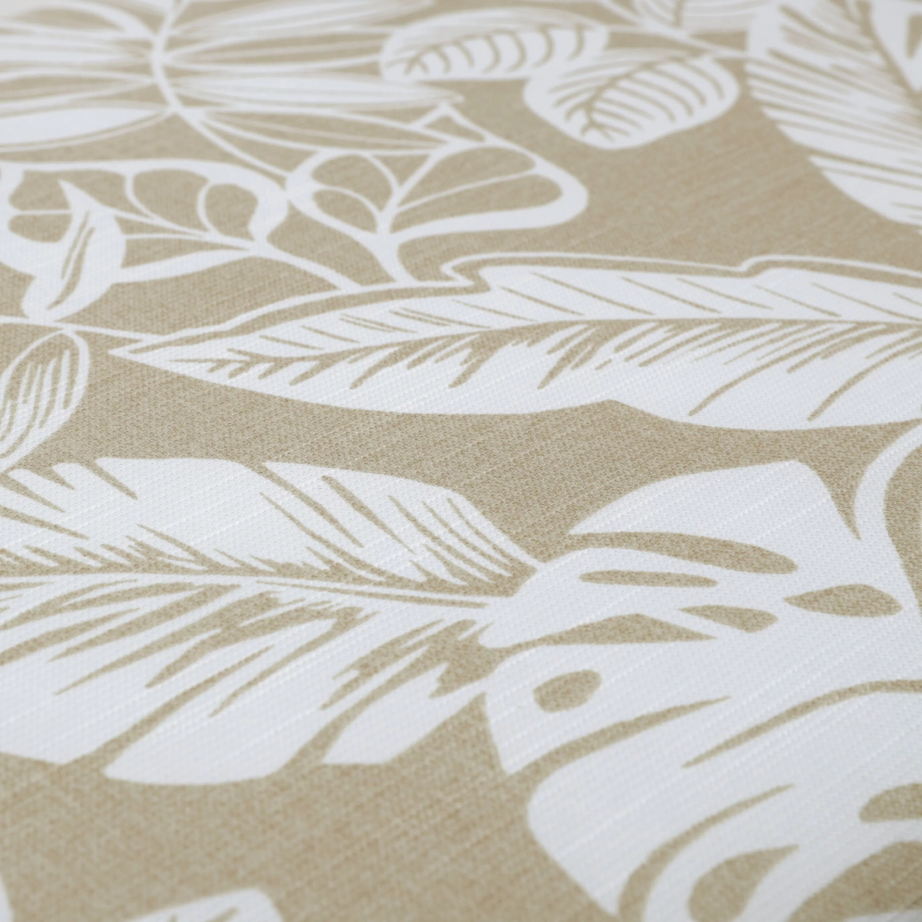 Pillow Perfect Delray Natural Wrought Iron Seat Cushion (Set of 2) - 19 X 18.5 X 5