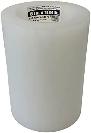 Growers 6 inch x 108 feet Greenhouse Plastic Solution Poly Repair Tape, 1 Each - Made in USA