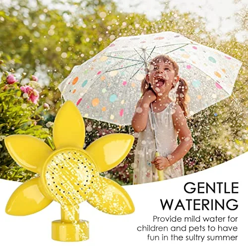 Lawn Sprinkler | Sunflower Circle Sprinkler - 30 Feet WateCoverage Works Garden Irrigation Tool for Small Area Yard Lawn Garden Wate Kumprohu