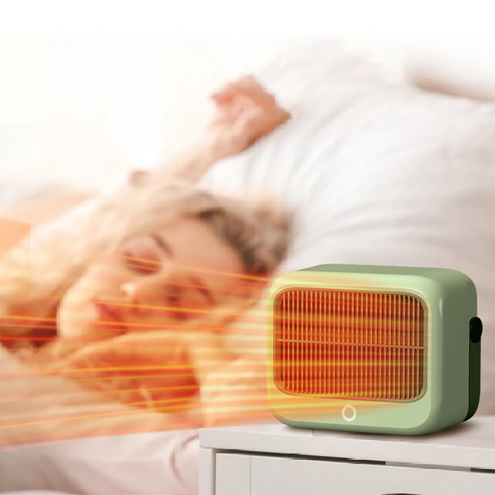 TIIFSWHS Office Desktop Portable Heater Student Dormitory Heater Small Household Heat Blower Oscillating Heater Fan Outdoor Wall Space Heater Fireplace Damper Small Space Heaters