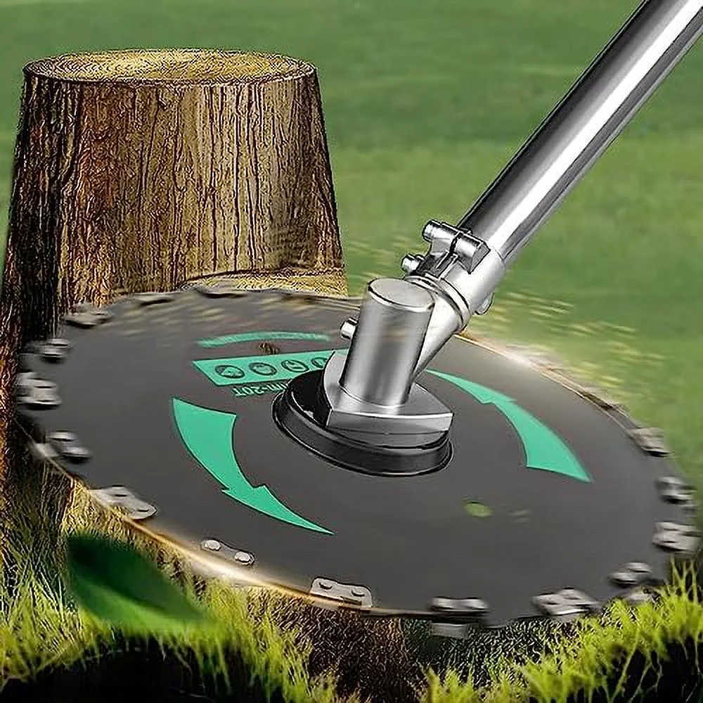 High Powered Grass Cutter, 2023 New Universal 9 inchs Steel Grass Cutter Chainsaw Tooth Brush Blades, Cutter Trimmer Weed Eater Blade for Brush Cutters String Trimmers and Weed Wreckers (9